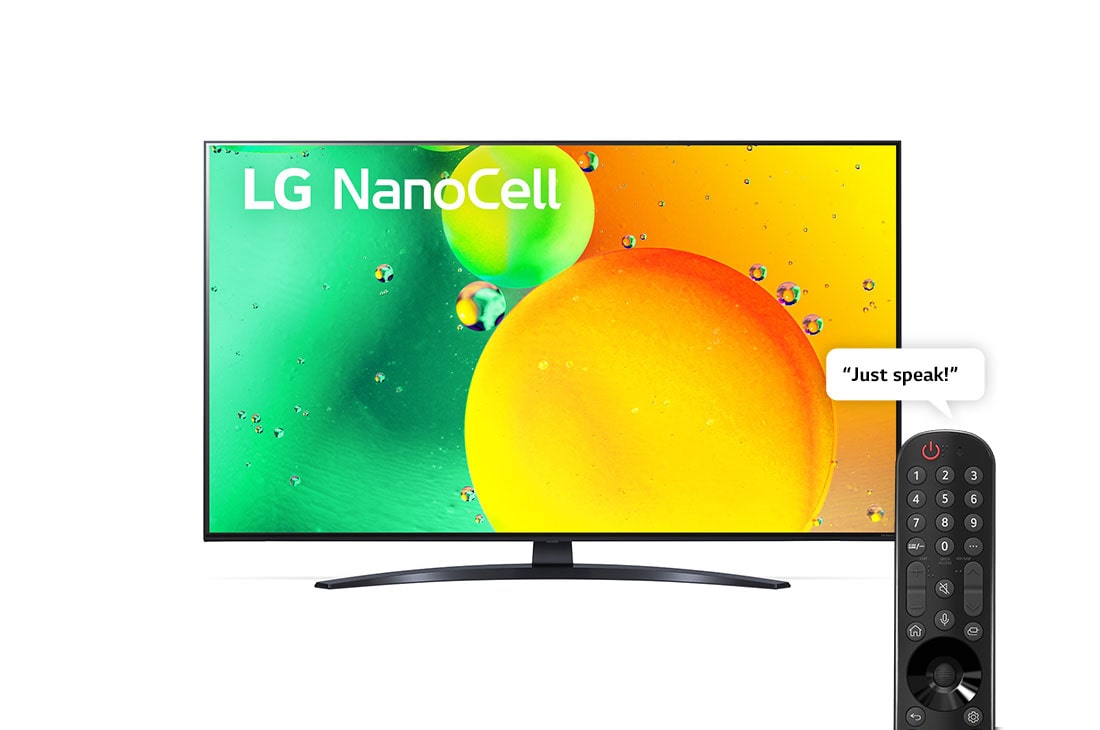 LG NanoCell 50 Inch TV | NANO79 Series | 4K Ultra HD | Cinema Screen Design | WebOS | ThinQ  | Surround Sound | Voice Control | Gaming TV, 50NANO796QA