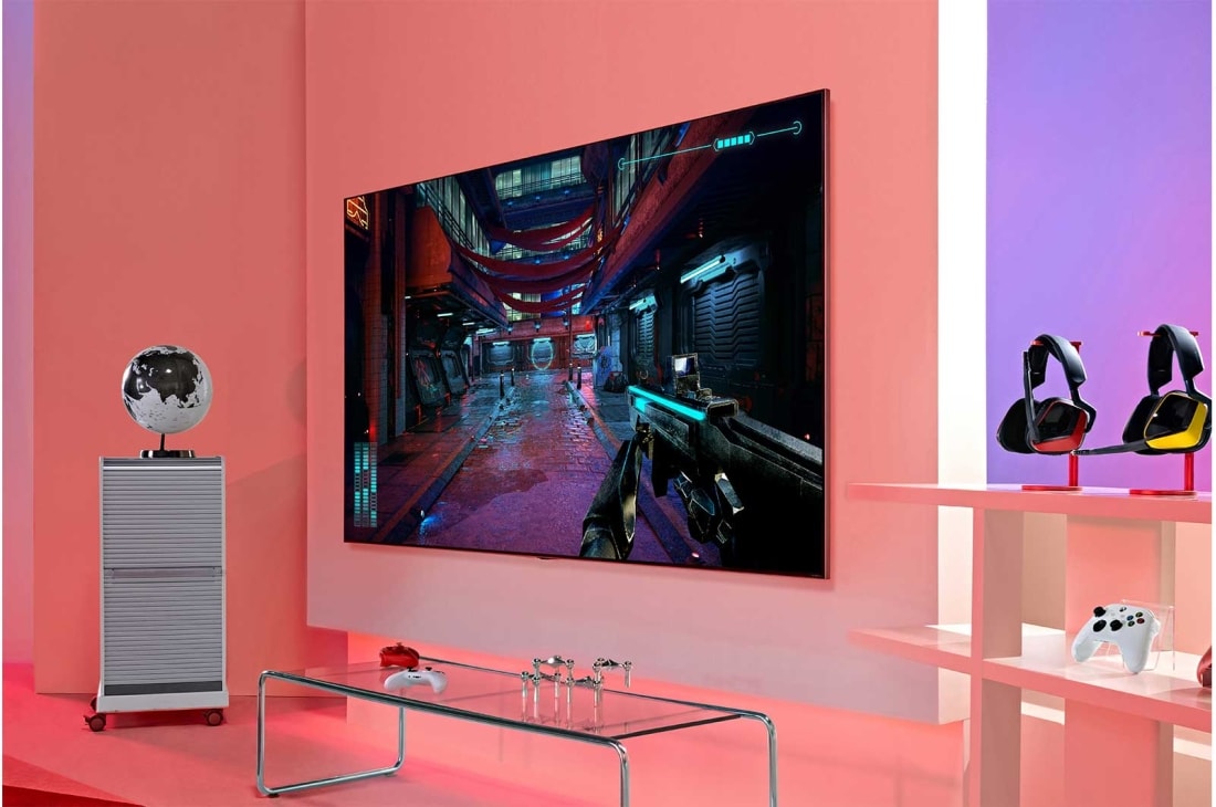 LG QNED | 75 Inch | QNED95 series| WebOS22 | Smart AI ThinQ |  Magic Remote | AI Picture Pro| HDR10 Pro | HLG| AI Picture Pro | AI Sound Pro, Second Life style image, 75QNED956QA, thumbnail 8