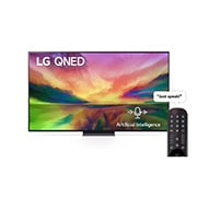LG QNED TV | 65 inch | QNED81R Series | WebOS Smart AI ThinQ |  Magic Remote | 3 Side Cinema| HDR10 | HLG| AI Picture Pro | AI Sound Pro (5.1.2ch)| 1 Pole Stand| 2023 New, Front view , 65QNED816RA, thumbnail 1