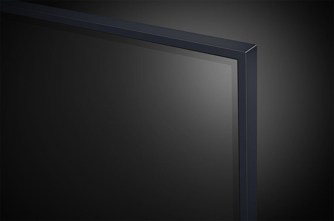 LG QNED TV | 86inch | QNED81R Series | WebOS Smart AI ThinQ |  Magic Remote | 3 Side Cinema| HDR10 | HLG| AI Picture Pro | AI Sound Pro (5.1.2ch)| 1 Pole Stand| 2023 New, close-up view of bezel, 86QNED816RA, thumbnail 5