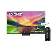 LG QNED TV | 86inch | QNED81R Series | WebOS Smart AI ThinQ |  Magic Remote | 3 Side Cinema| HDR10 | HLG| AI Picture Pro | AI Sound Pro (5.1.2ch)| 1 Pole Stand| 2023 New, front view with infill image, 86QNED816RA, thumbnail 1