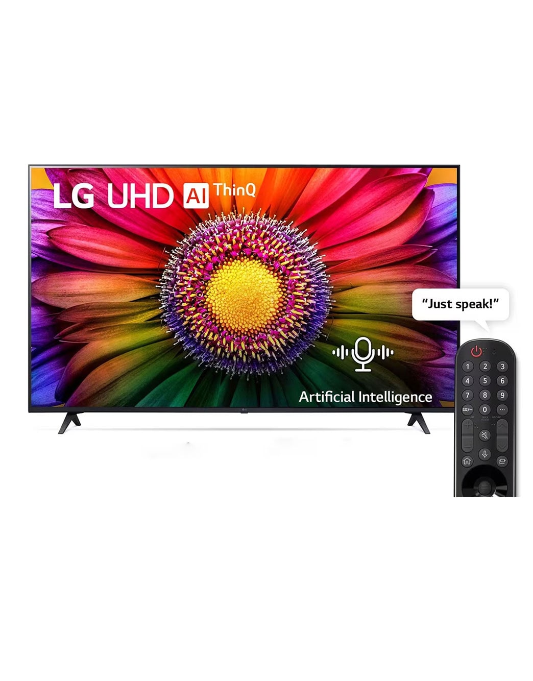 LG 65ur80 Tv with WebOS 23 and Thinq LG E.A