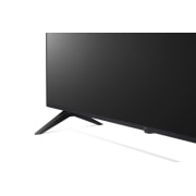 LG UHD 4K TV 2023| 65 Inch | UR80 series| WebOS 23 | Smart AI ThinQ | Magic Remote | AI Concierge | Cinema Immersion | Game Optimizer & Dashboard, close-up view of pole, 65UR80006LJ, thumbnail 6