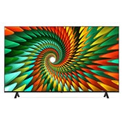 LG Nanocell TV 2023 | 55 Inch |  NANO77R series | WebOS | Smart AI ThinQ | Magic Remote | 3 side cinema | HDR10 |HLG | AI Sound Pro (5.1.2ch) | 2 Pole stand, front view with infill image, 55NANO776RA, thumbnail 2