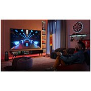 LG QNED TV | 75 inch | QNED81R Series | WebOS Smart AI ThinQ |  Magic Remote | 3 Side Cinema| HDR10 | HLG| AI Picture Pro | AI Sound Pro (5.1.2ch)| 1 Pole Stand| 2023 New, 75QNED816RA, thumbnail 7