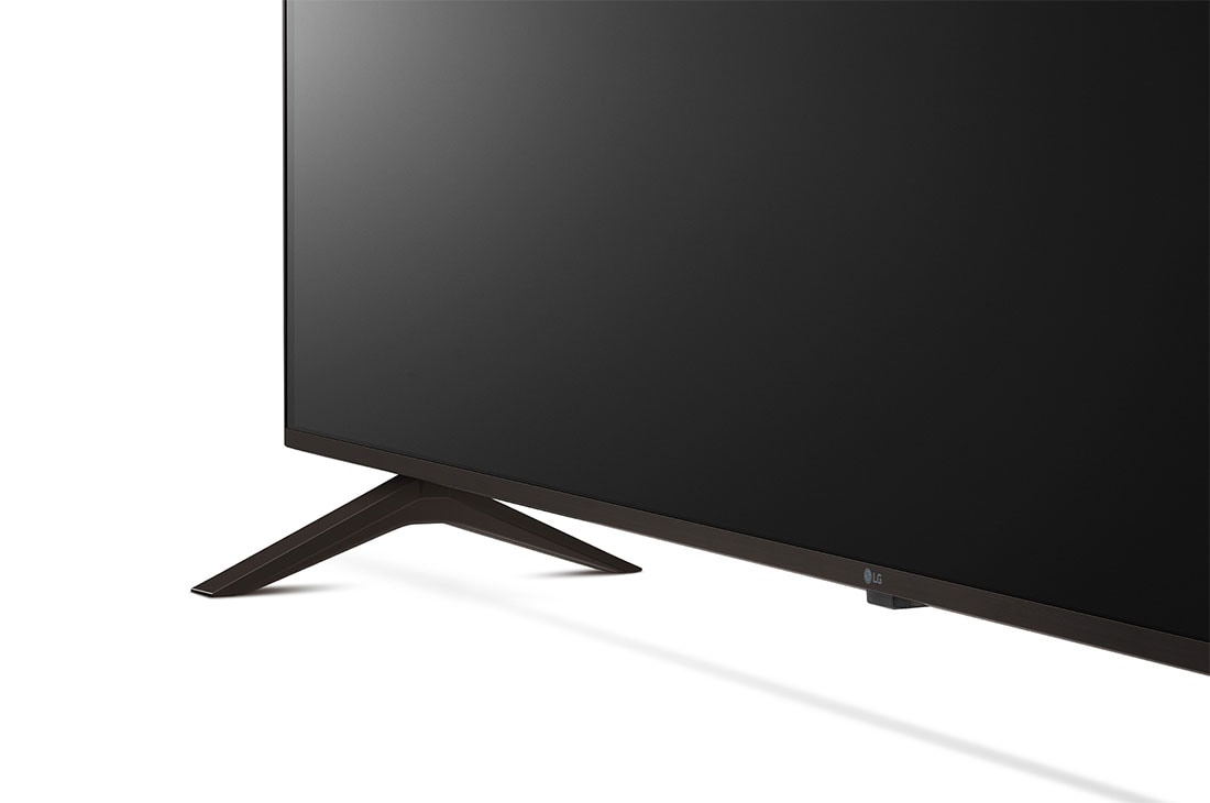 LG UHD 4K TV 2023| 65 Inch | UR78 series| WebOS | Smart AI ThinQ | Magic Remote | 3 side cinema | HDR10|HLG| AI Sound (5.1ch)| 2 Pole stand, close-up view of pole, 65UR78006LL, thumbnail 5