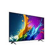 LG 55 Inch LG QNED AI QNED80 4K Smart TV AI Magic remote HDR10 webOS24 - 55QNED80T6B (2024), Front slight left view, 55QNED80T6B, thumbnail 2
