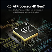 LG 55 Inch LG QNED AI QNED80 4K Smart TV AI Magic remote HDR10 webOS24 - 55QNED80T6B (2024), AI processor, 55QNED80T6B, thumbnail 7