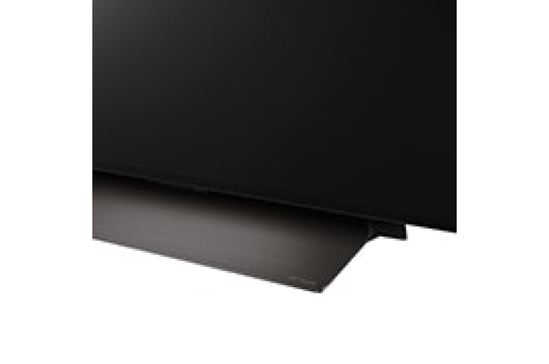 LG 65 Inch LG OLED evo C4 4K Smart TV AI Magic remote Dolby Vision webOS24 2024, Close-up image of LG OLED evo TV, OLED C4 from the base, OLED65C46LA, thumbnail 14