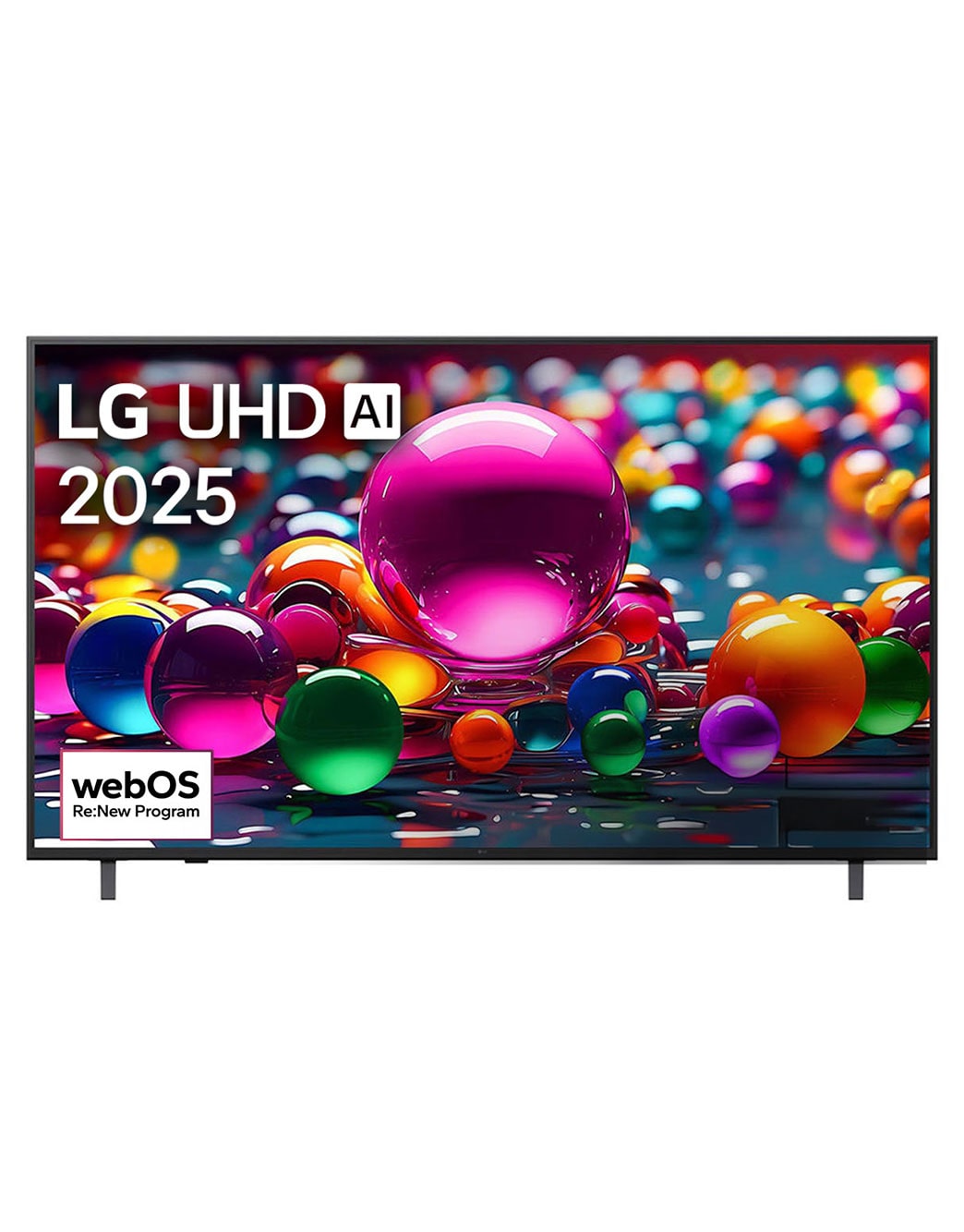 LG UHD AI 55V型 LG 55 Inch UHD AI 4K Smart TV | HDR10 | webOS25 | LG EA