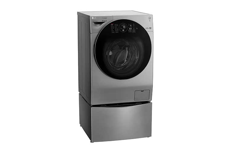 LG 10.5/7Kg +2 Kg TWINWash™ Washing Machine with True Steam™ and Eco Hybrid technology, FH4G1JCHK6N, thumbnail 4