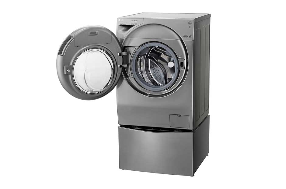 PC/タブレット デスクトップ型PC LG 10.5/7Kg +2 Kg TWINWash™ Washing Machine with True Steam™ and 