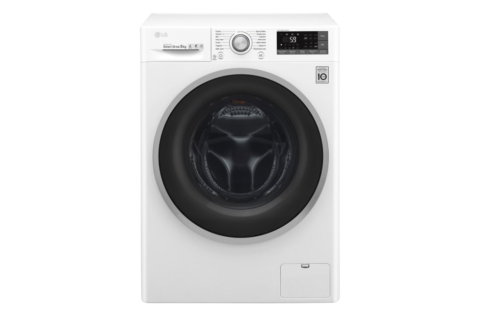 LG 8 Kg 6 Motion DD Washing Machine, F4J6TNP0W