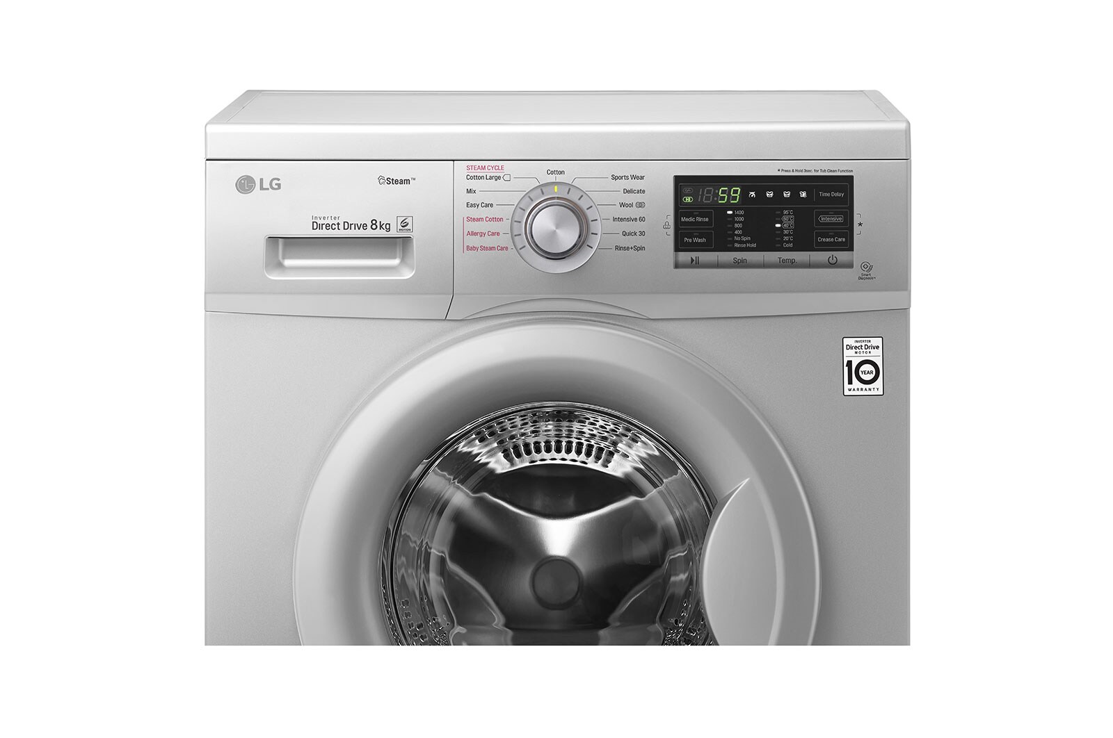 LG 8kg Front Load Washing Machine FH4G7TDY5 LG E.A.