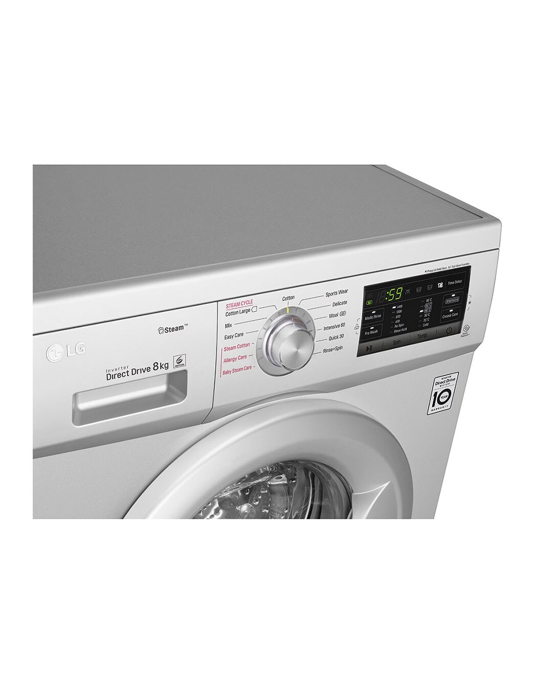 LG 8kg Front Load Washing Machine FH4G7TDY5 LG E.A.