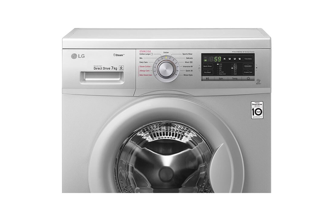 LG F1492QD – Lave-linge Inverter Direct Drive 7 kg avec écran LED