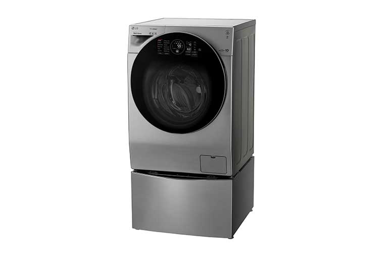 LG 10.5+2 KG TWINWash™ Washing Machine with True Steam™ and Eco Hybrid technology, FH4G1JCSK6, thumbnail 3