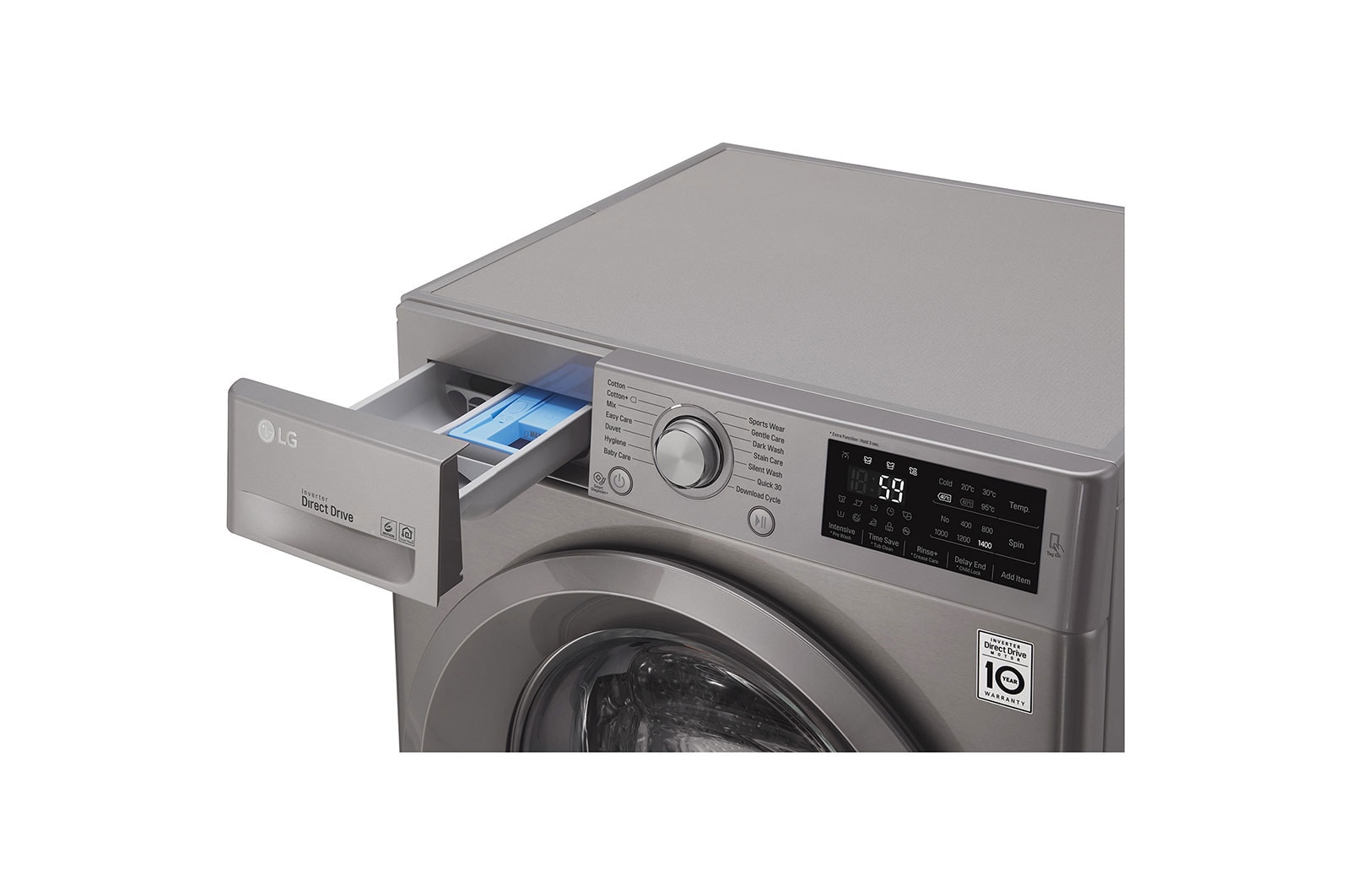 LG 8Kg 6 Motion DD Washing Machine with Smart Diagnosis™ technology