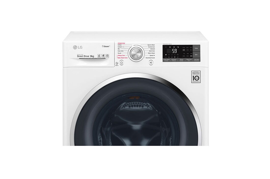 LG F4J6VYP2W Washing Machine: Advanced Laundry Features, F4J6VYP2W, thumbnail 2