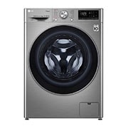 LG 10kg | Front Load Washer | AI DD™ | Steam™ | ThinQ™,  LG F4V5RYP2T 10 kg Front View, F4V5RYP2T, thumbnail 2