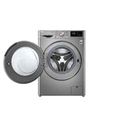 LG 10.5 kg | Front Load Washer | AI DD™ | Steam™ | ThinQ™,  LG F4V5RYP2T 10 kg Front View Open, F4V5RYP2T, thumbnail 2