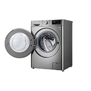 LG 10.5 kg | Front Load Washer | AI DD™ | Steam™ | ThinQ™,  LG F4V5RYP2T 10 kg Right View Open, F4V5RYP2T, thumbnail 12