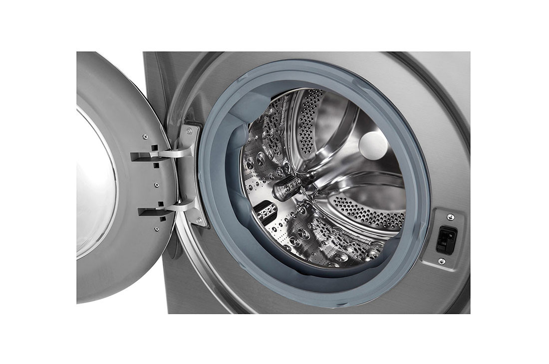 LG 8kg | Front Load Washer | AI DD™ | Steam™ | ThinQ™,  LG F2V5PYP2T 8 kg Detailed View, F2V5PYP2T, thumbnail 3