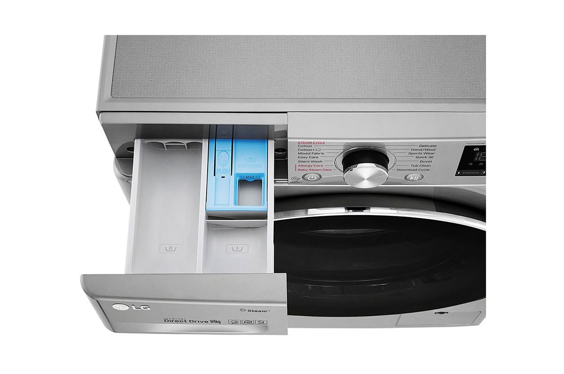 LG Efficient Versatile & F4V5VYP0W Washing Machine: