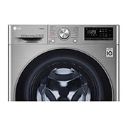 LG 9kg/ 6kg | Front Load Washer/Dryer | AI DD™ | Steam™ | ThinQ™, Front Detail, F4V5VGP2T, thumbnail 5