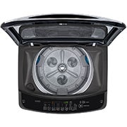 LG 13kg | Top Load Washer | Smart Inverter Motor | TurboDrum™ | Smart Motion, LG T1366NEHV2 top open view, T1366NEHV2, thumbnail 4
