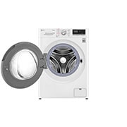 LG F4V5RYP2T Washing Machine: Convenient & Reliable, LG-F4V5RYP0W-Front open, F4V5RYP0W, thumbnail 2