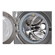 LG F0L2CRV1T2 Washing Machine: Compact & Powerful, 18Kg/10Kg | Stainless Silver | 6 Motion Direct Drive Washer Dryer, F0L2CRV1T2, thumbnail 3