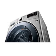 LG F0L2CRV1T2 Washing Machine: Compact & Powerful, 18Kg/10Kg | Stainless Silver | 6 Motion Direct Drive Washer Dryer, F0L2CRV1T2, thumbnail 6