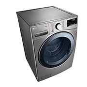 LG F0L2CRV1T2 Washing Machine: Compact & Powerful, 18Kg/10Kg | Stainless Silver | 6 Motion Direct Drive Washer Dryer, F0L2CRV1T2, thumbnail 7