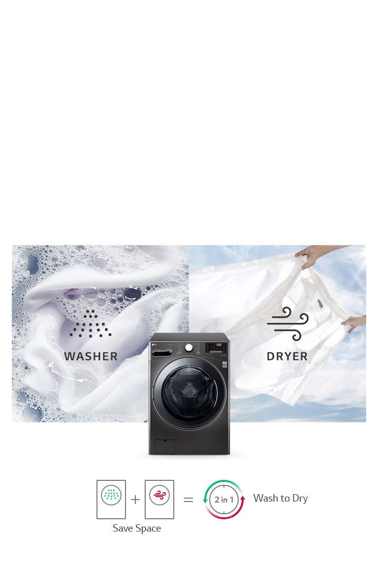 Washer and Dryer in One