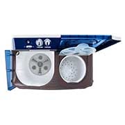 LG 13kg | TwinTub Washer | Roller Jet Pulsator | 3 Wash Program | Wind Jet Dry, Top_Open_All, P1761RWNBL, thumbnail 4