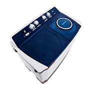 LG 13kg | TwinTub Washer | Roller Jet Pulsator | 3 Wash Program | Wind Jet Dry, Left_Perspective, P1761RWNBL, thumbnail 5