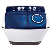 LG 13kg | TwinTub Washer | Roller Jet Pulsator | 3 Wash Program | Wind Jet Dry, Top Perspective, P1761RWNBL, thumbnail 9