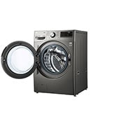 LG 15KG | Front Load Washer | AI DD™ | ThinQ™ | TurboWash™, F0L9DYP2S - Left side open, F0L9DYP2S, thumbnail 12