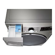 LG 15KG | Front Load Washer | AI DD™ | ThinQ™ | TurboWash™, F0L9DYP2S - Drawer Open Detail, F0L9DYP2S, thumbnail 6