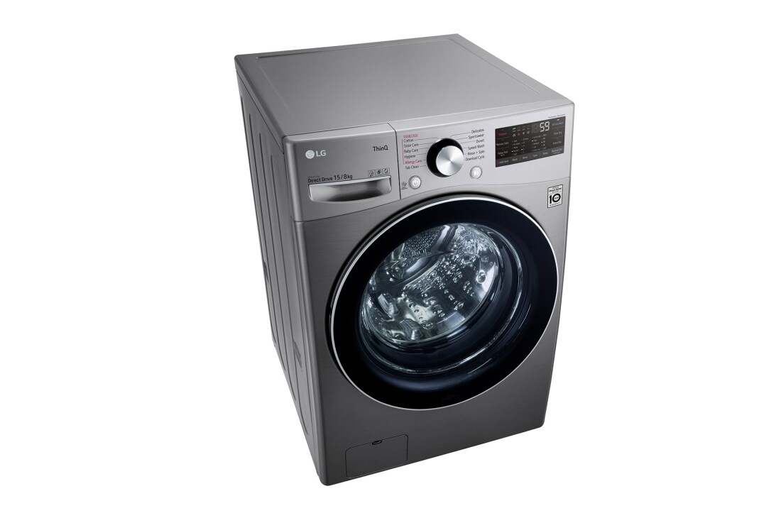 LG Lave-Linge Frontal 15kg A++ 1100trs/min Tambour 127L Grande