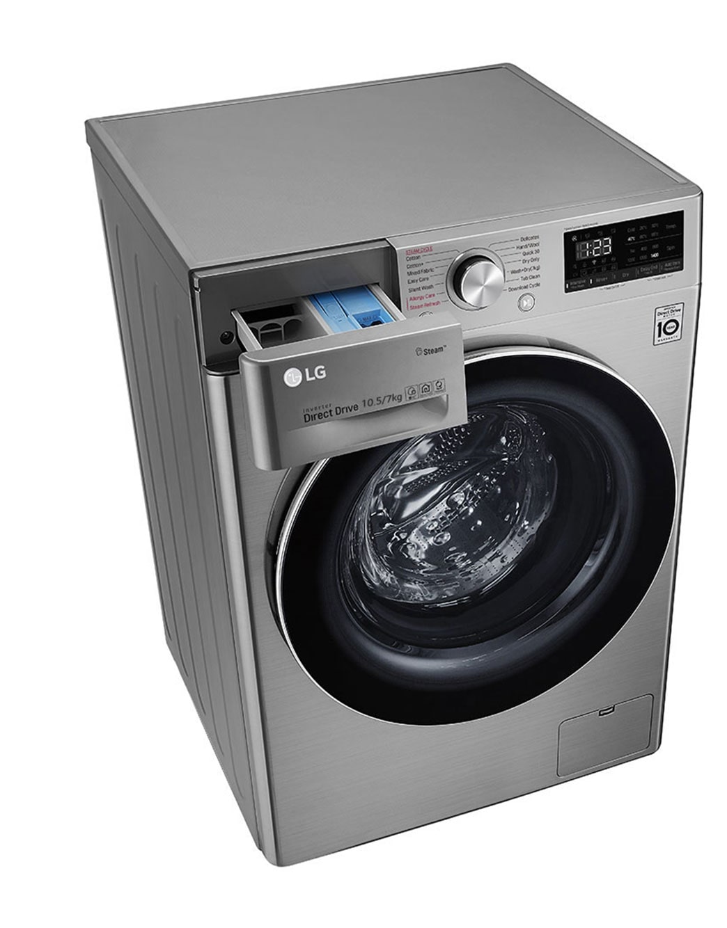 10.5kg/7Kg Front Load Washer/Dryer F4V5RYP0W LG E.A.