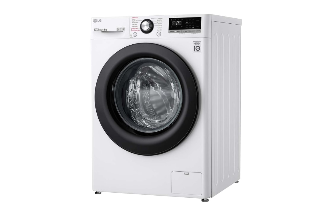 LG F4V5RGP2T Washing Machine: Advanced Laundry Care, Right, F4V3TNP6WE, thumbnail 11