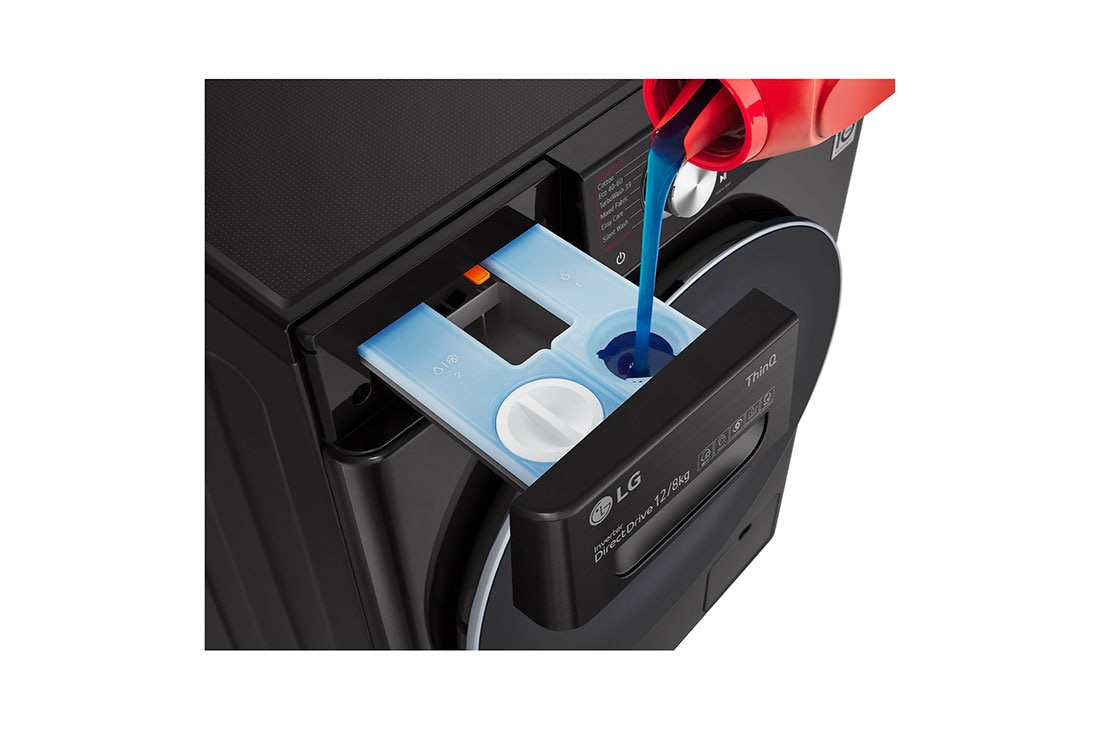 LG 12kg | Front Loader Washer | AI DD™ | Steam™ | TurboWash™, ezDispense, F4V9BWP2EE, thumbnail 8
