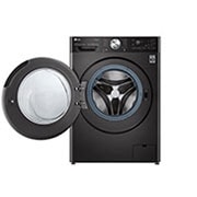 LG 12kg | Front Loader Washer | AI DD™ | Steam™ | TurboWash™, front open, F4V9BWP2EE, thumbnail 2