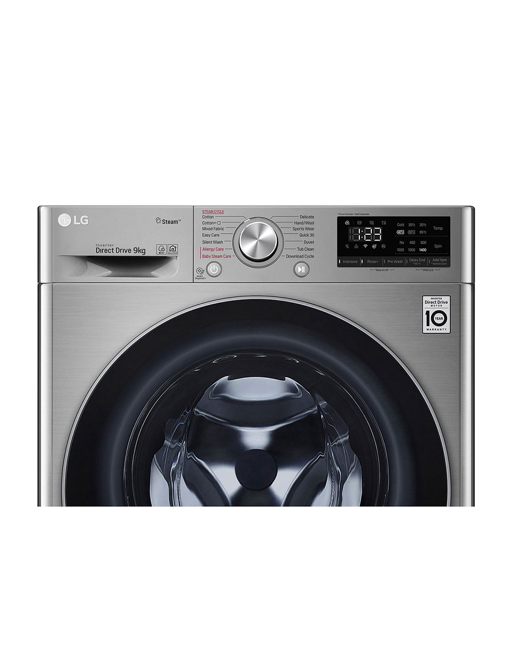Lg he washer discount tub clean