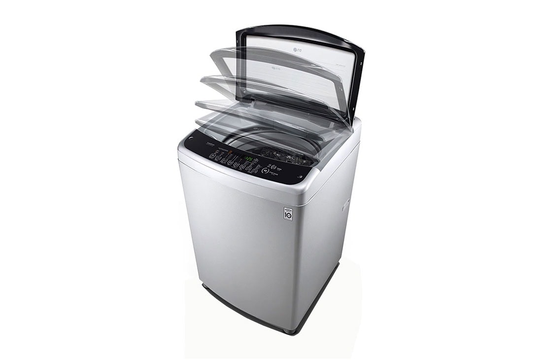 LG 12kg | Top Load Washer | Smart Inverter Motor | TurboDrum™ | Smart Motion, T1288NEHGE, thumbnail 5
