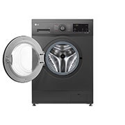 LG 8 Kg | Front Load Washing Machine | AI DD™ | Steam™ |, Washing Machine Front View Open, F4J3TYG6J, thumbnail 2