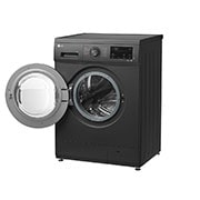 LG 8 Kg | Front Load Washing Machine | AI DD™ | Steam™ |, Washing Machine Right View Open, F4J3TYG6J, thumbnail 9