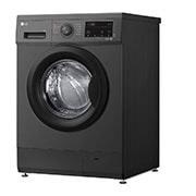 LG 8 Kg | Front Load Washing Machine | AI DD™ | Steam™ |, Washing Machine Right View, F4J3TYG6J, thumbnail 10
